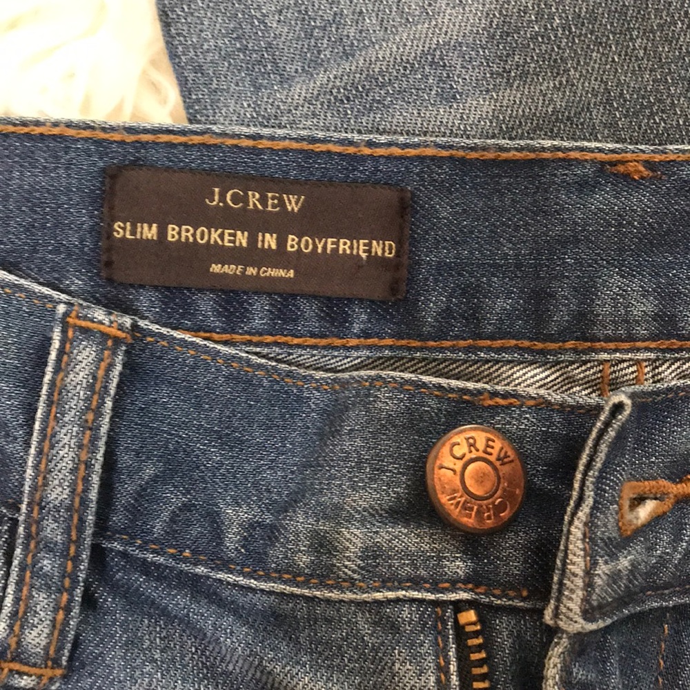 J Crew Boyfriend Jeans